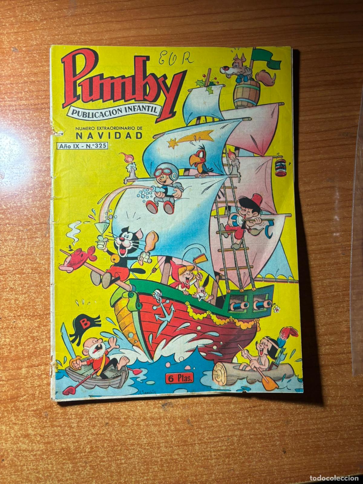 Tebeos: PUMBY N&ordm; 325 EXTRA NAVIDAD 1963 EDITORIAL VALENCIANA