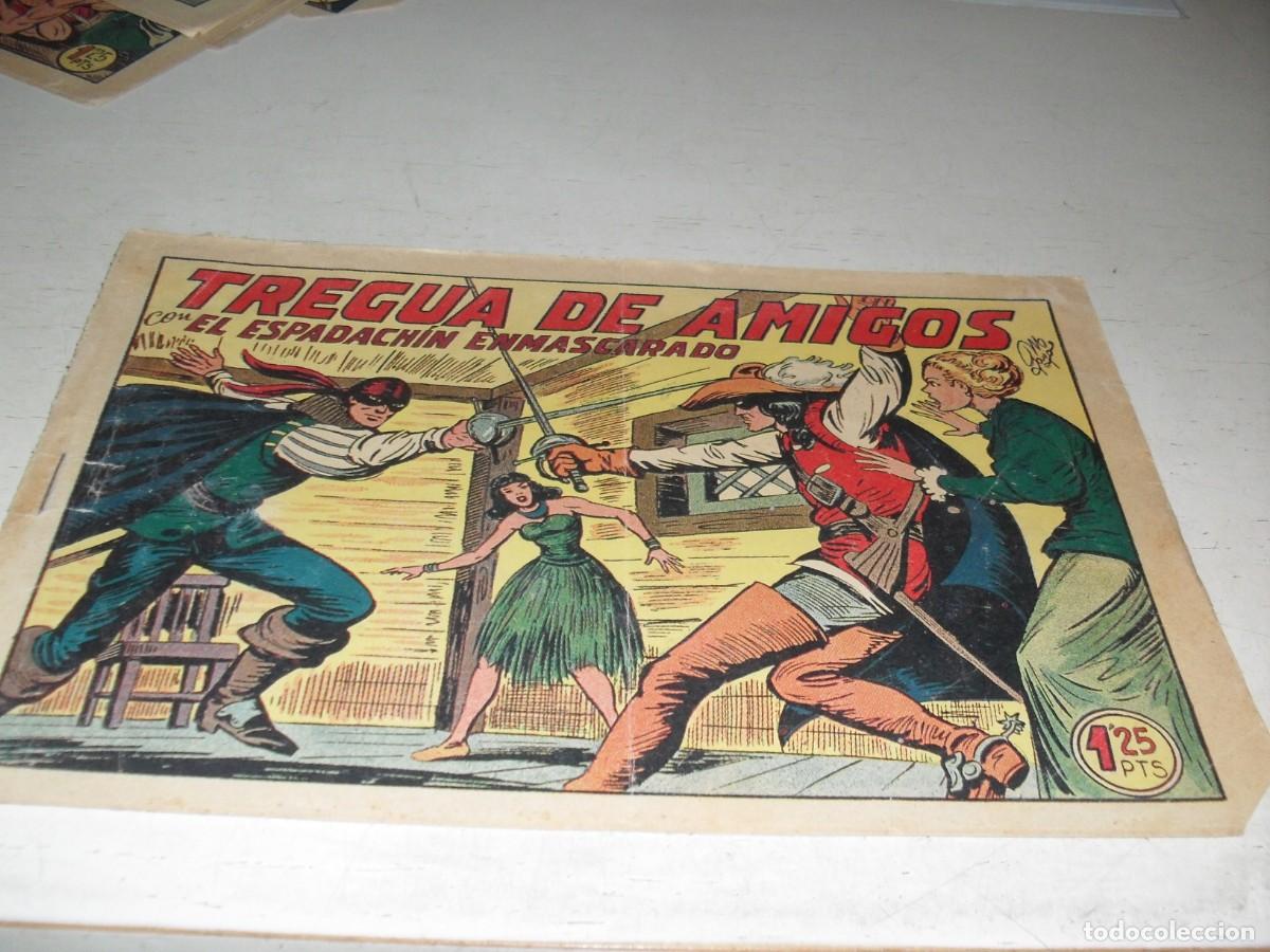 Livros de Banda Desenhada: EL ESPADACHIN ENMASCARADO N&ordm; 103,TREGUA DE AMIGOS,DE 252,DE M.GAGO.VALENCIANA,1952