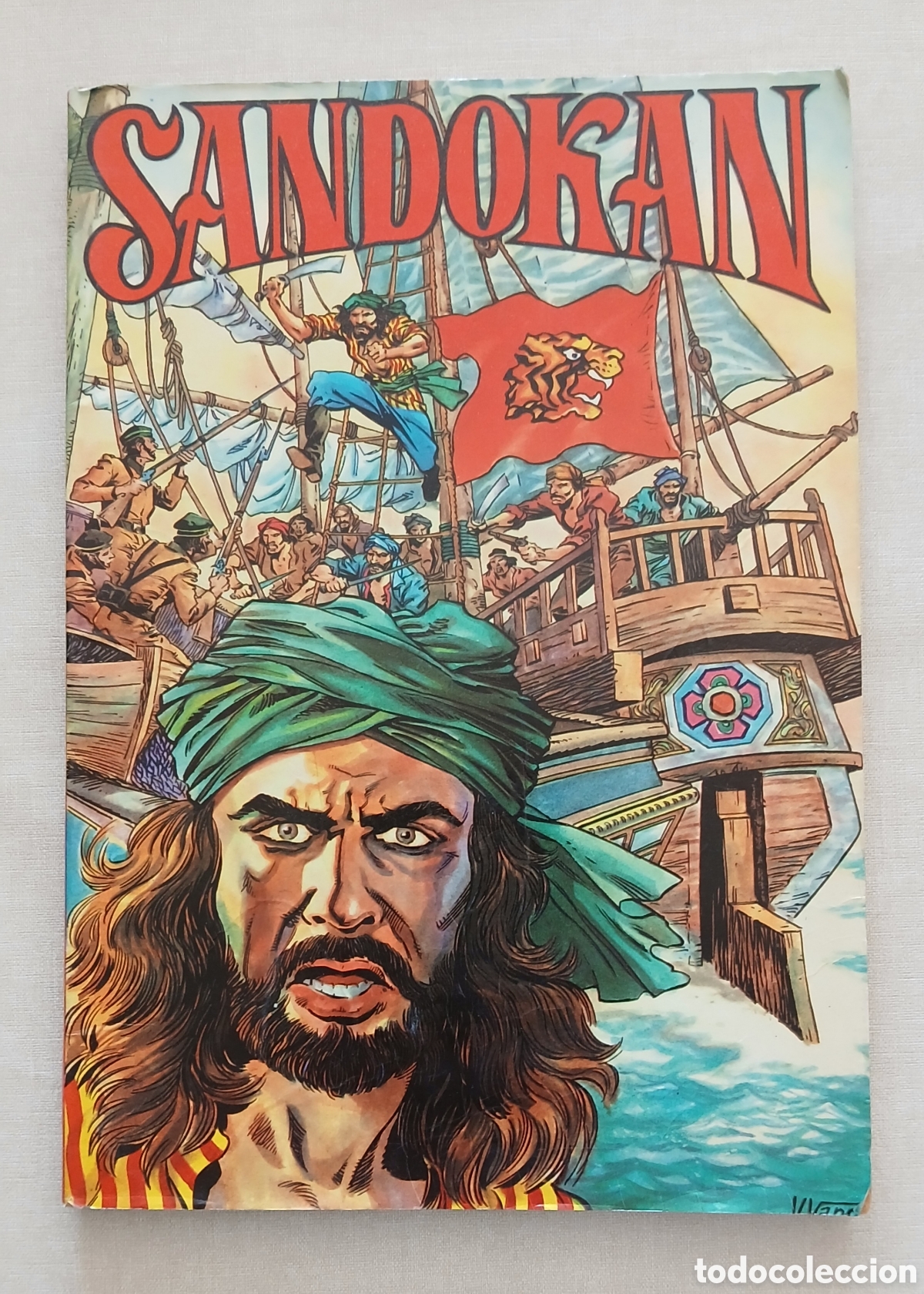 Tebeos: SANDOKAN LOS DOS TIGRES EDITORIAL VALENCIANA 1976