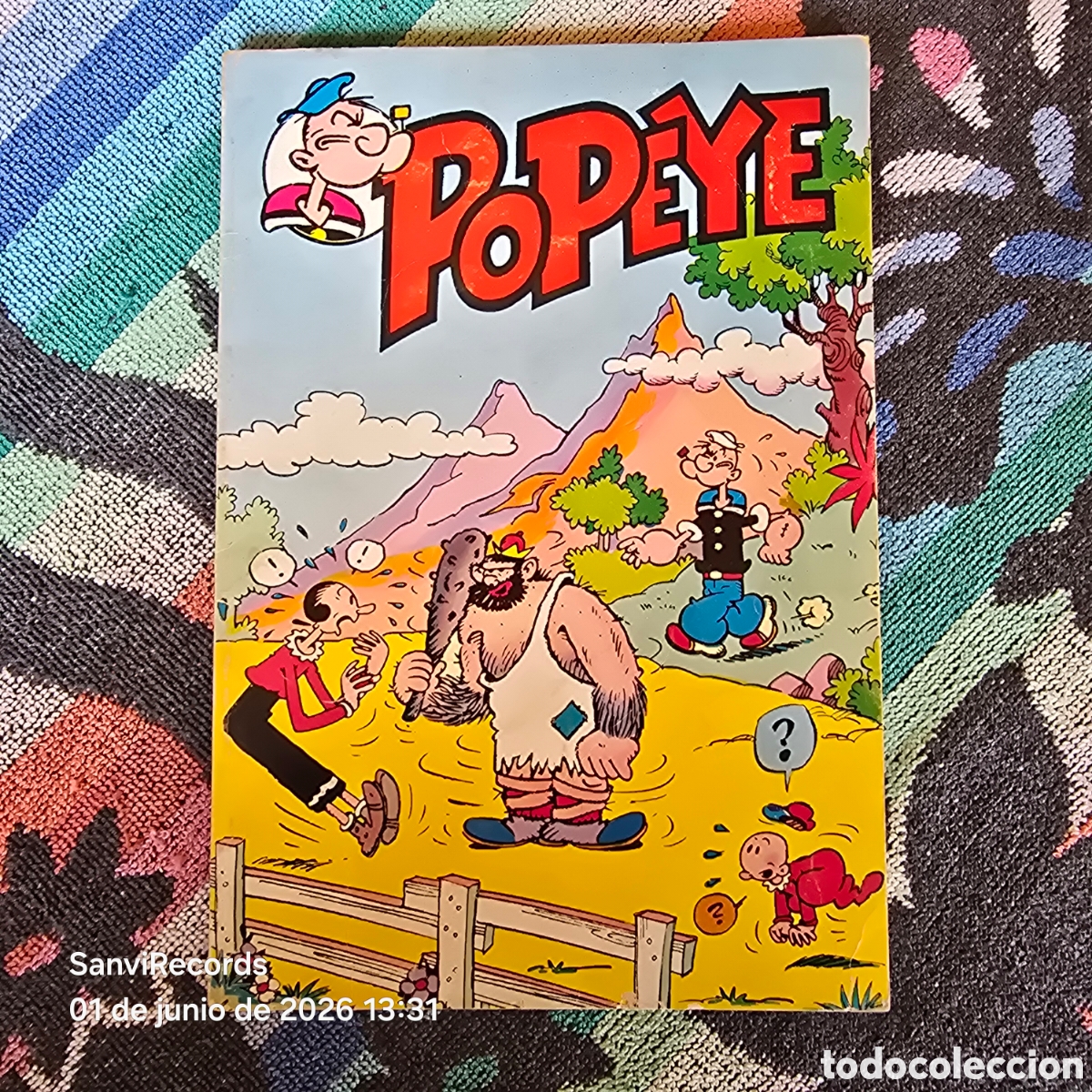 Tebeos: &Aacute;LBUM POPEYE, TOMO 6 (VALENCIANA)