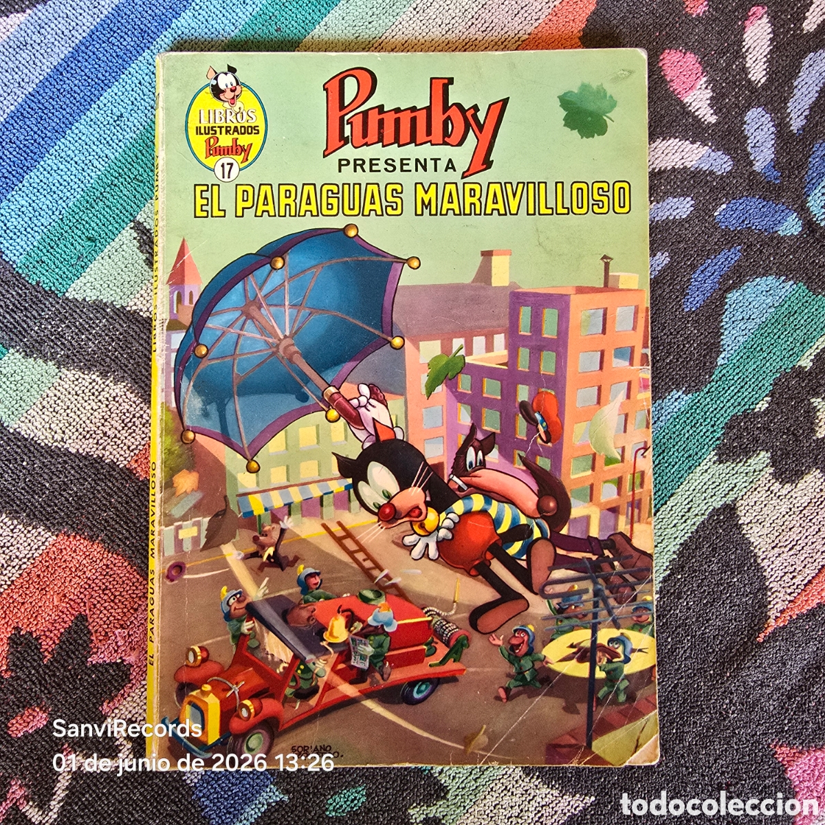 Tebeos: LIBROS ILUSTRADOS PUMBY 17: PUMBY PRESENTA EL PARAGUAS MARAVILLOSO (VALENCIANA)