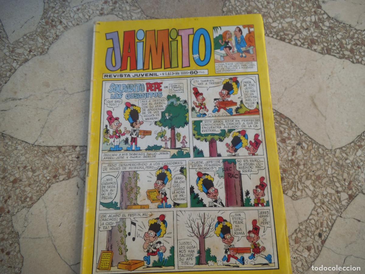 Tebeos: tebeo, jaimito n&ordm; 1613, 1958, editorial valenciana