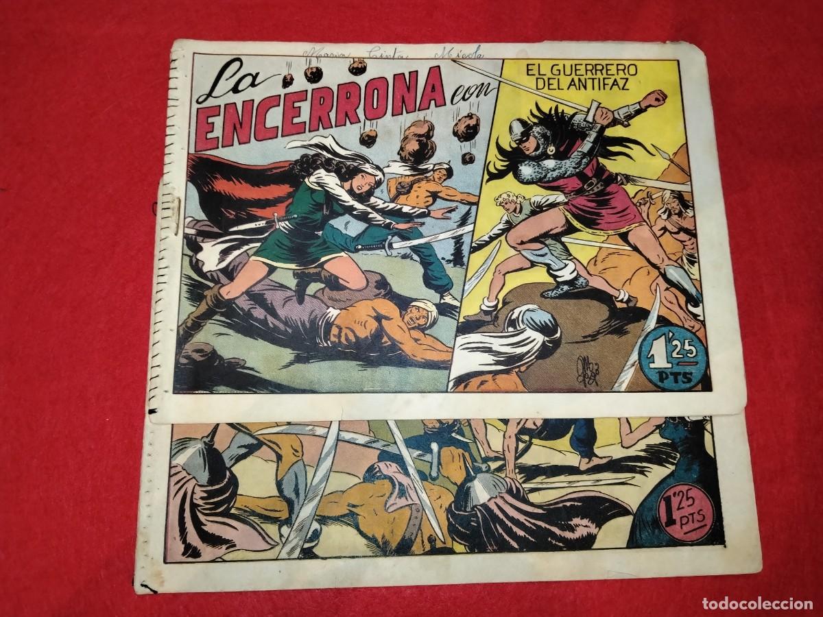 Tebeos: EL GUERRERO DEL ANTIFAZ N&ordm; 85 Y 86 (ORIGINAL) EDITORIAL VALENCIANA
