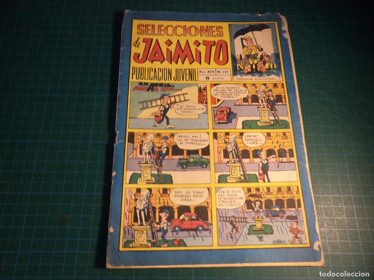 Tebeos: Selecciones de Jaimito. N&ordm; 159. Valenciana. Con se&ntilde;ales de uso.