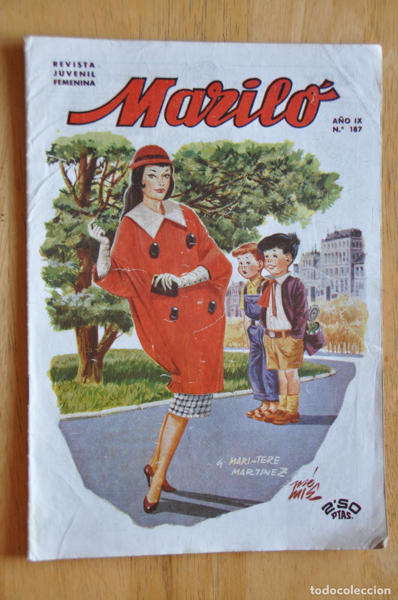 Tebeos: MARIL&Oacute; - REVISTA JUVENIL FEMENINA - N&ordm; 187