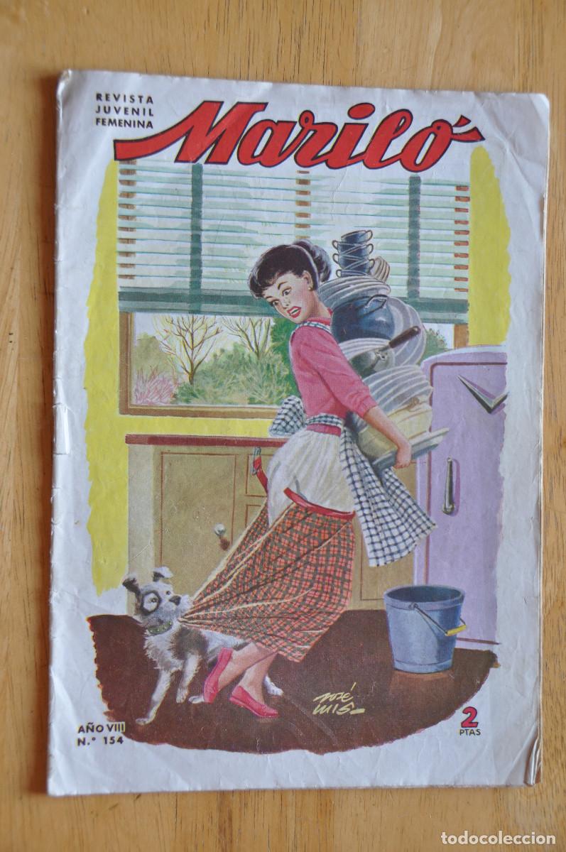 Tebeos: MARIL&Oacute; - REVISTA JUVENIL FEMENINA - N&ordm; 154