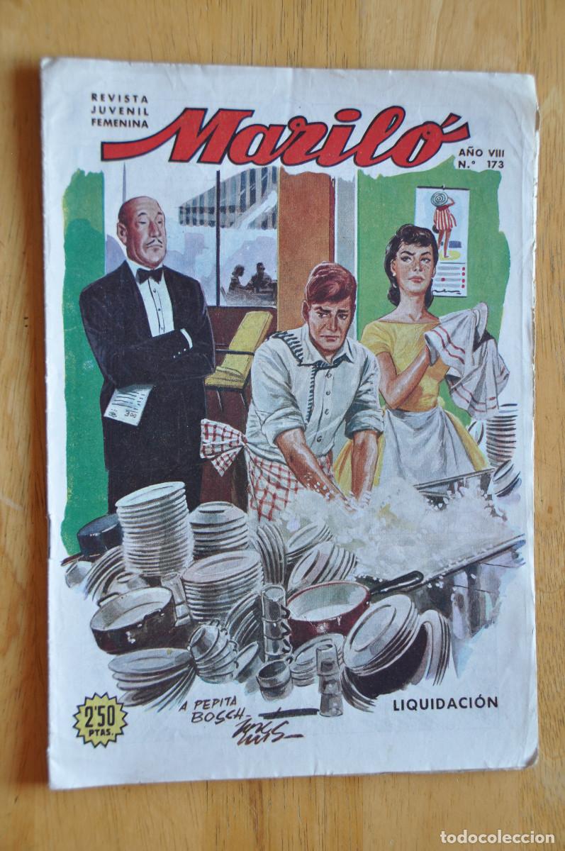 Tebeos: MARIL&Oacute; - REVISTA JUVENIL FEMENINA - N&ordm; 173
