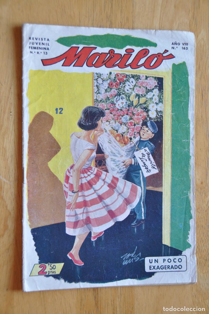 Tebeos: MARIL&Oacute; - REVISTA JUVENIL FEMENINA - N&ordm; 163
