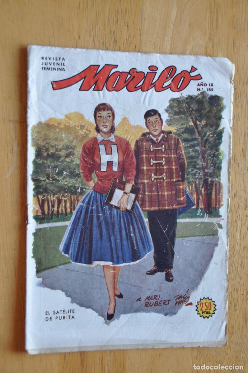 Tebeos: MARIL&Oacute; - REVISTA JUVENIL FEMENINA - N&ordm; 185