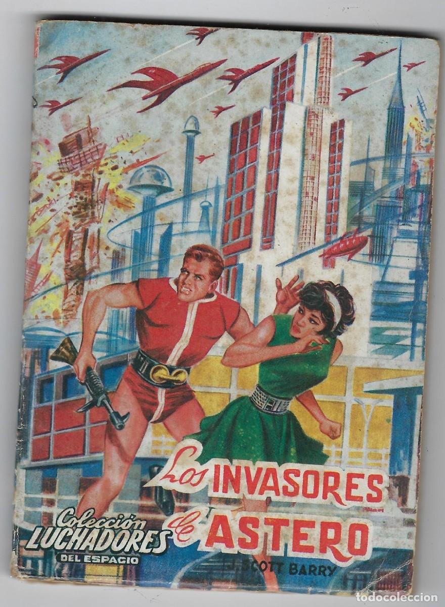 Tebeos: COLECCION LUCHADORES DEL ESPACIO N&ordm; 209: LOS INVASORES DE ASTERO/ J. SCOTT BARRY *VALENCIANA*