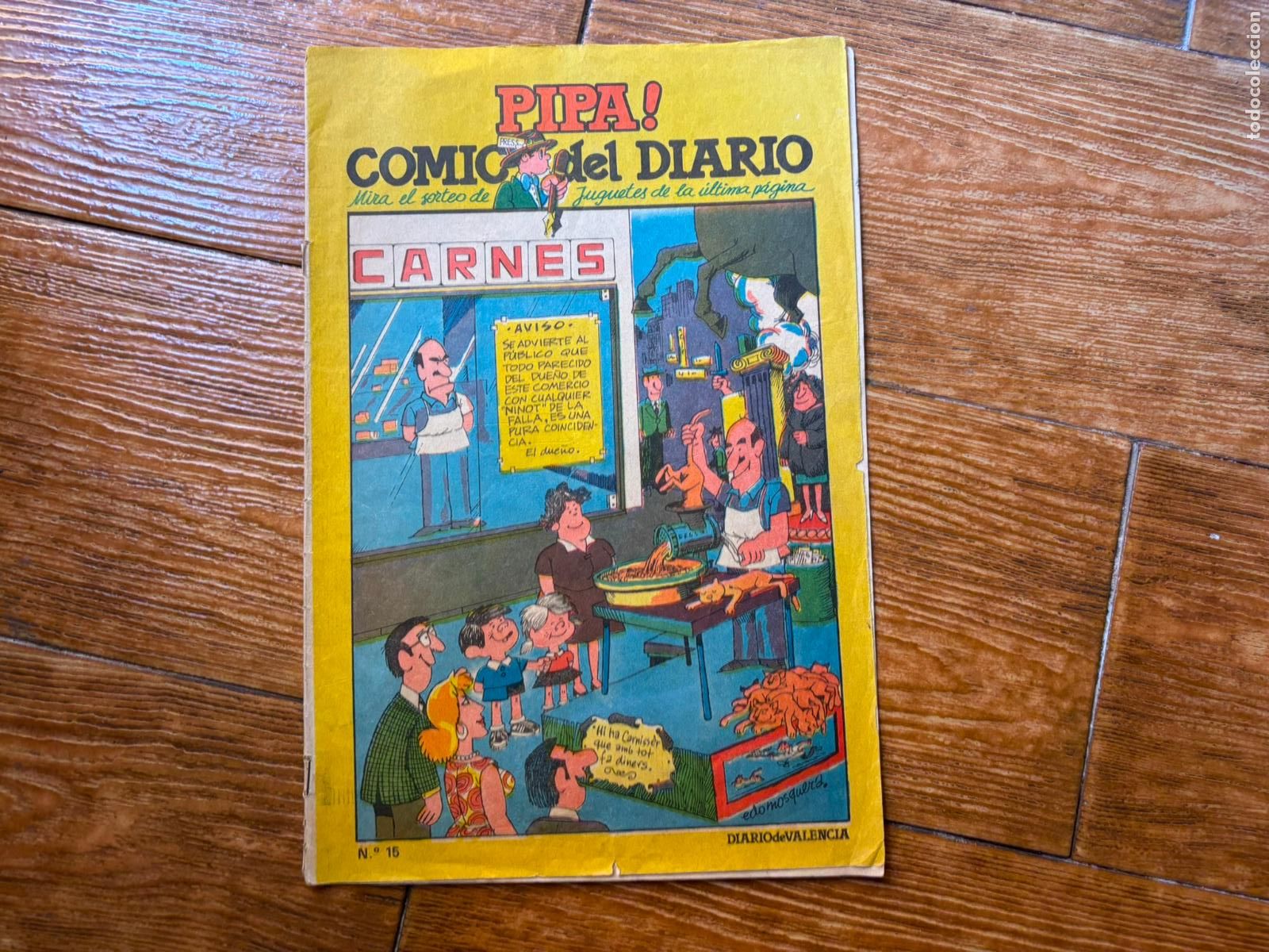 Tebeos: PIPA N&ordm; 15 PALOP- EDGAR- JOS&Eacute; LANZ&Oacute;N- CERD&Aacute;N- NIN -LAGOA
