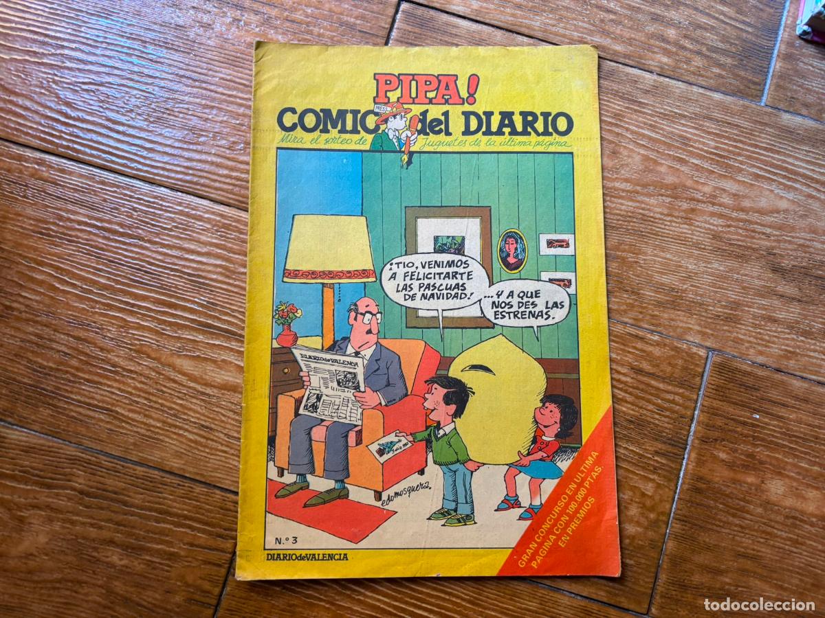 Tebeos: PIPA N&ordm; 3 PALOP- EDGAR- JOS&Eacute; LANZ&Oacute;N- CERD&Aacute;N- NIN -LAGOA
