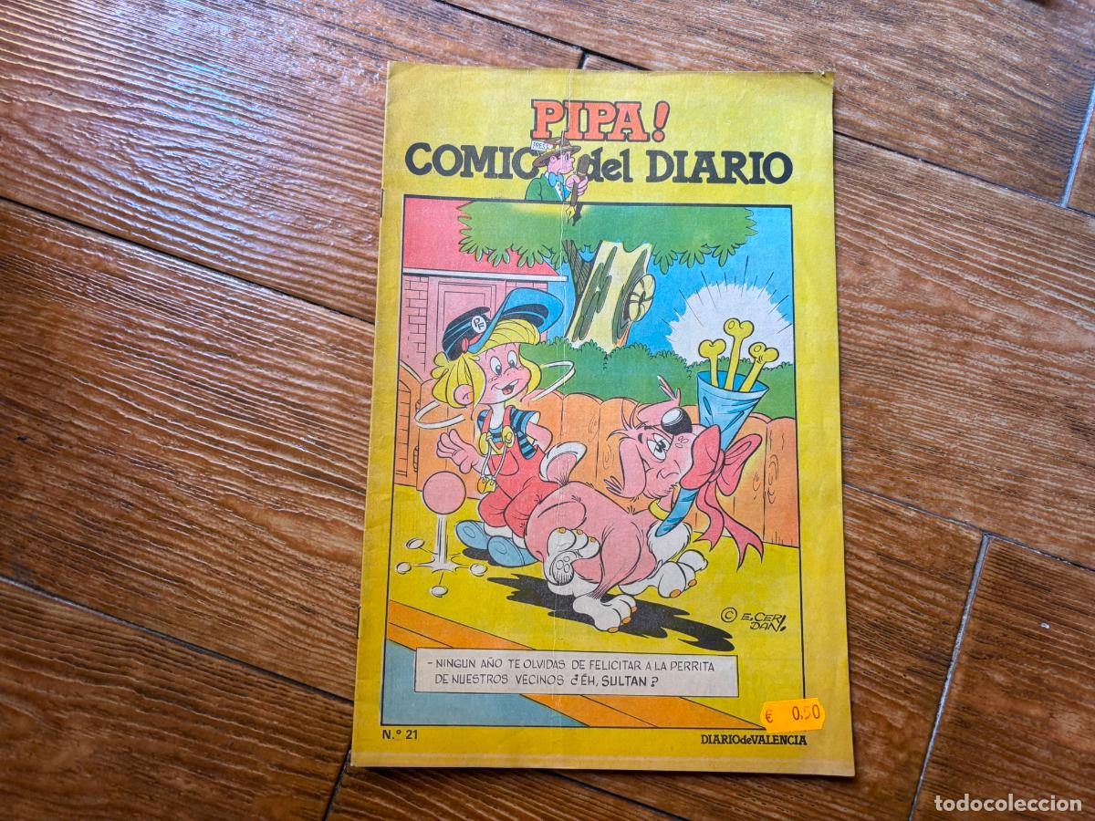 Tebeos: PIPA N&ordm; 21 PALOP- EDGAR- JOS&Eacute; LANZ&Oacute;N- CERD&Aacute;N- NIN -LAGOA