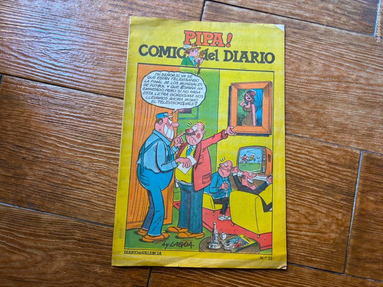 Tebeos: PIPA N&ordm; 23 PALOP- EDGAR- JOS&Eacute; LANZ&Oacute;N- CERD&Aacute;N- NIN -LAGOA