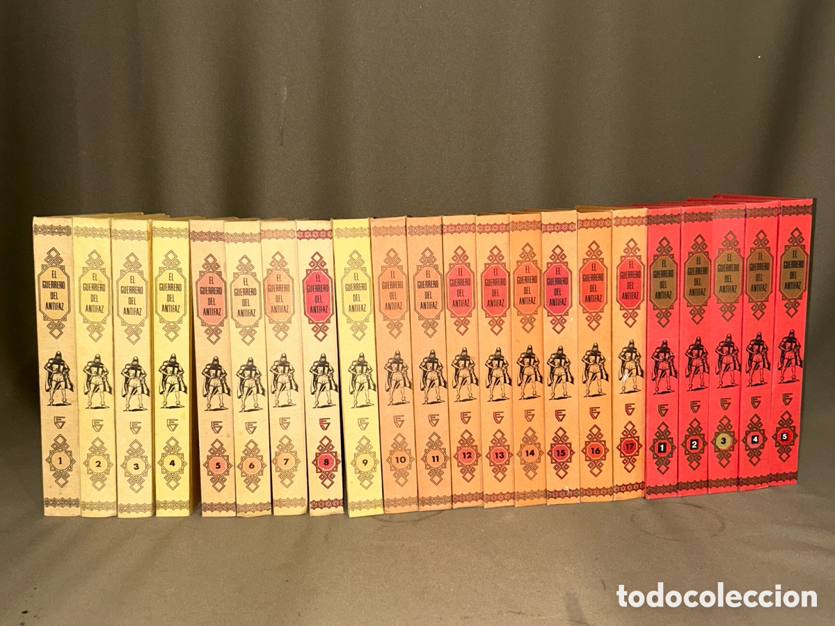 Tebeos: COLECCION COMPLETA EL GUERRERO DEL ANTIFAZ 17 TOMOS + 5 TOMOS ESPECIALES *MUY BUEN ESTADO*VER FOTOS*