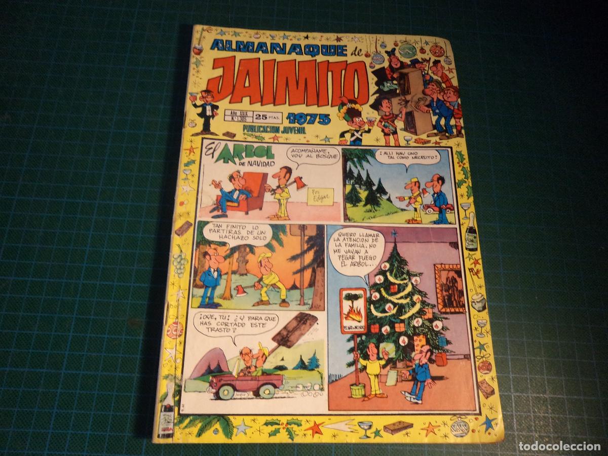 Tebeos: Jaimito almanaque 1975. Valenciana.