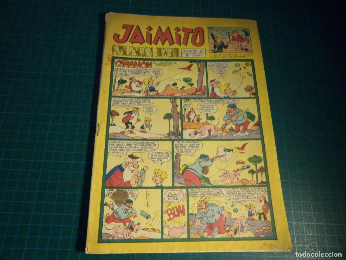 Tebeos: Jaimito. N&ordm; 1151. Valenciana. Con se&ntilde;ales de uso