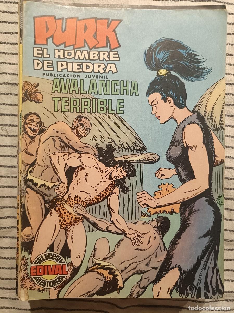 Tebeos: Purk, El Hombre de Piedra - n&ordm; 40 - Edival