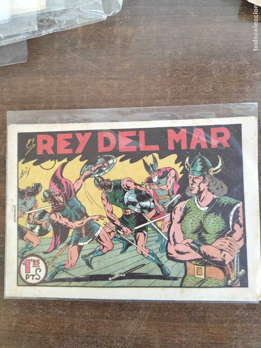 BDs: valenciana el rey del mar n&ordm; 1-2- 3 - 6 - 15 - 19 - 22 y 34