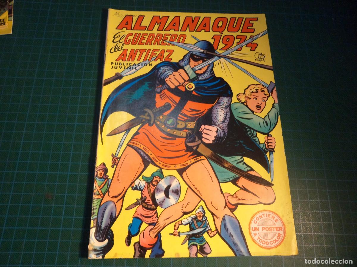Tebeos: El guerrero del antifaz. Almanaque 1974. Valenciana