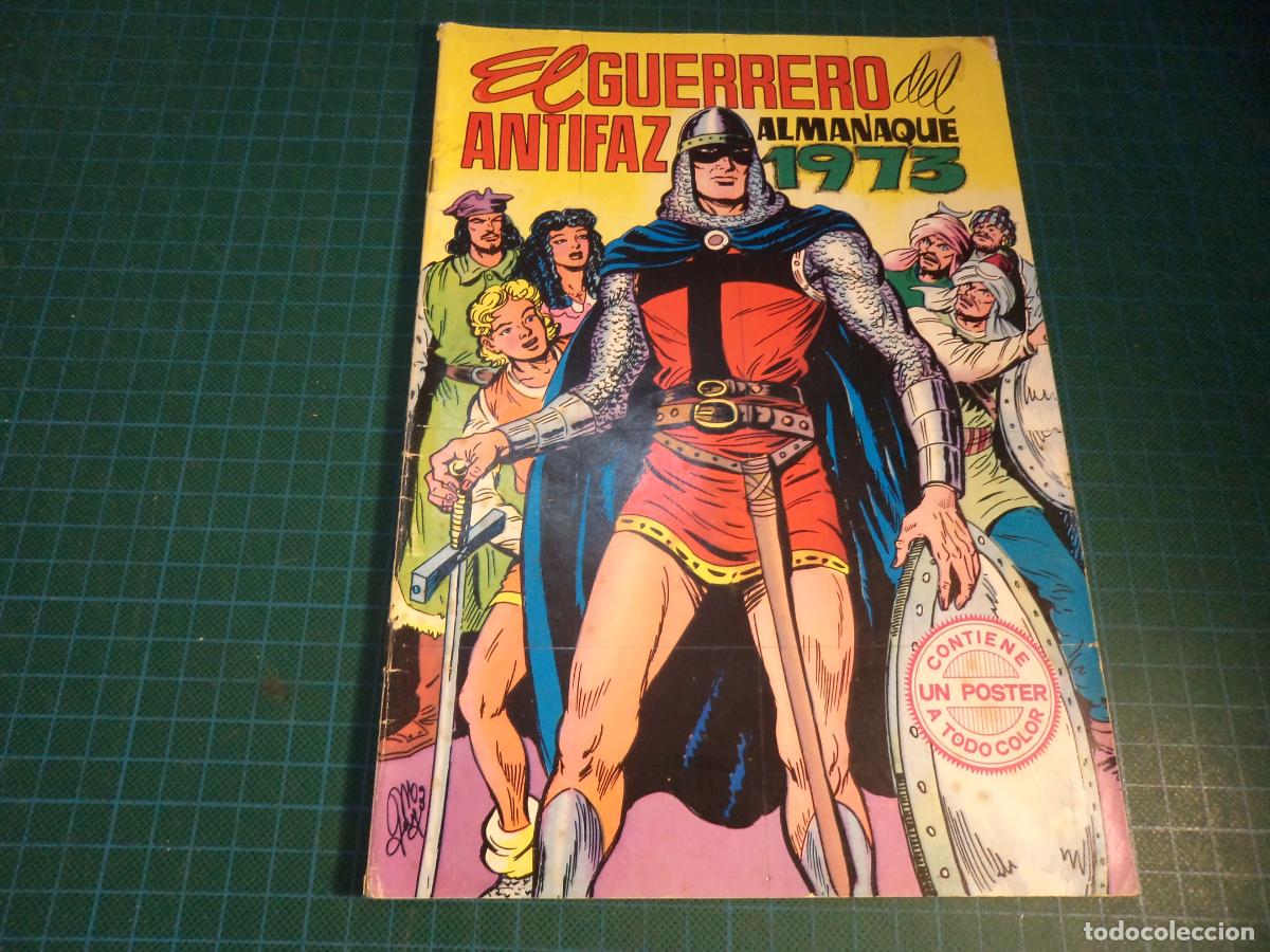 Tebeos: El guerrero del antifaz. Almanaque 1973. Valenciana. NO CONSERVA EL POSTER