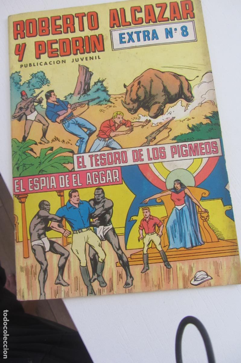 Tebeos: ROBERTO ALCAZAR Y PEDR&Iacute;N. EXTRA N&ordm; 8. REEDICI&Oacute;N COLOR VALENCIANA. ARX97