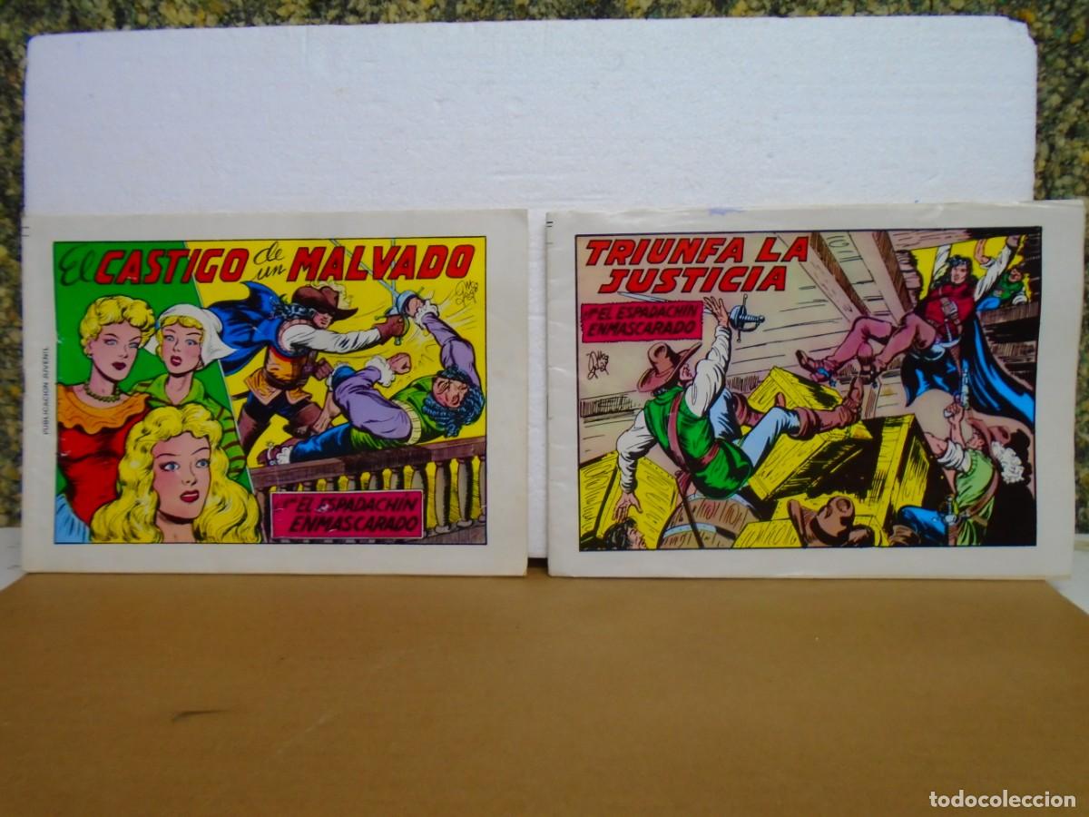 Tebeos: EL ESPADACHIN ENMASCARADO/EDIT.VALENCIANA, 1982/2&ordf; EDICIONES , N&ordm; 16-62.