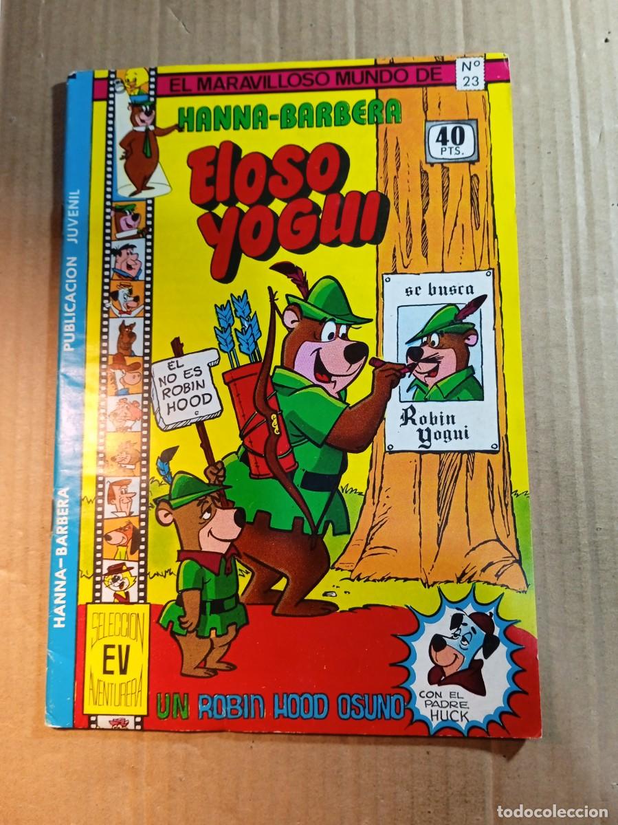 Tebeos: TEBEO EL MARAVILLOSO MUNDO DE HANNA - BARBERA EL OSO YOGHI UN ROBIN HOOD OSUNO N&ordm; 23