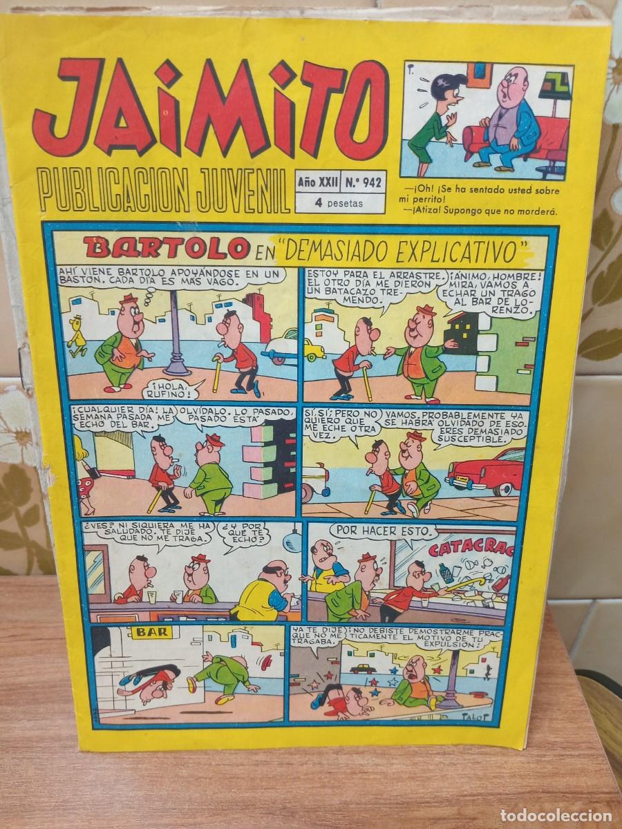 Tebeos: JAIMITO - N&ordm; 942 - VALENCIANA