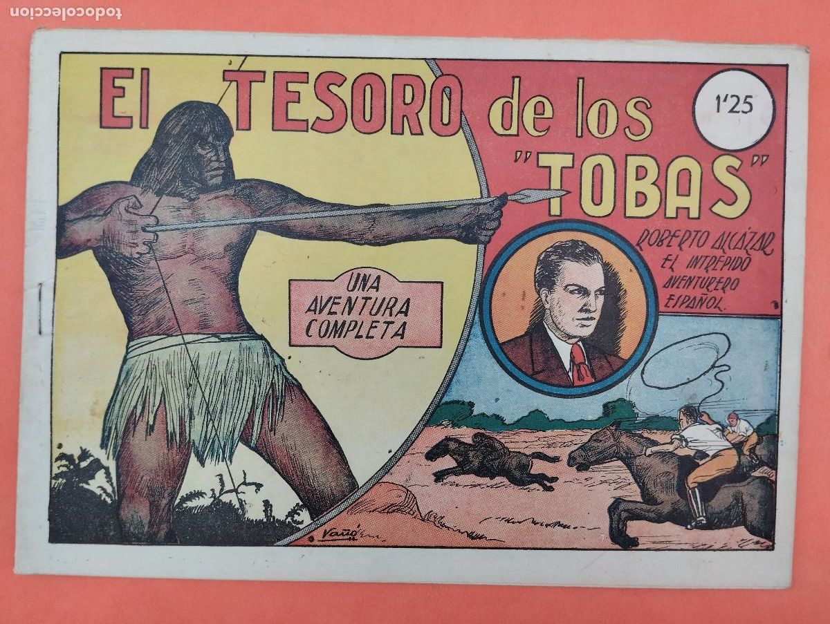 BDs: ROBERTO ALCAZAR Y PEDRIN n&ordm; 4. El tesoro de los Tobas. 1,25