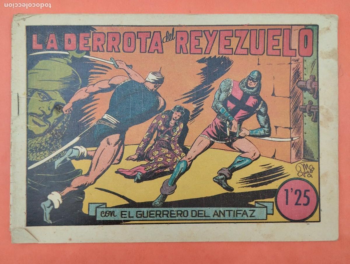 Tebeos: LA DERROTA DEL REYEZUELO CON EL GUERRERO DEL ANTIFAZ. N&ordm; 48. ED. VALENCIANA.
