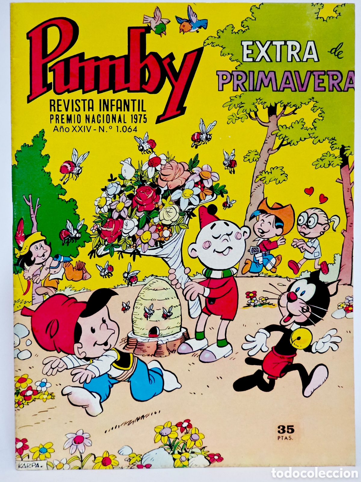 Tebeos: C&Oacute;MIC PUMBY 1064 EXTRA PRIMAVERA 1978 EDITORIAL VALENCIANA EXCELENTE ESTADO