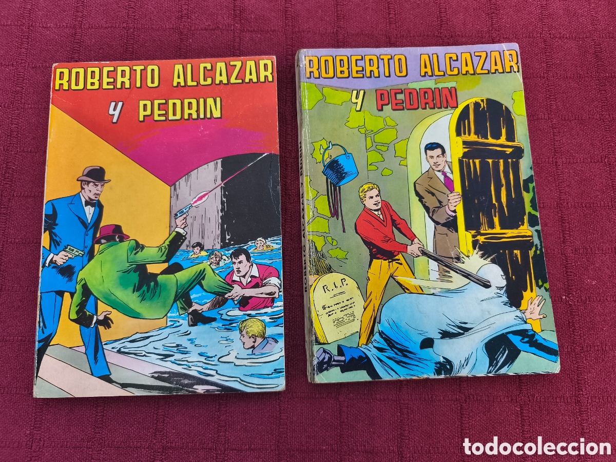 Tebeos: ROBERTO ALCAZAR Y PEDR&Iacute;N RETAPADO 1 Y RETAPADO 2 CON N&Uacute;MEROS EXTRA DEL 43 AL 55