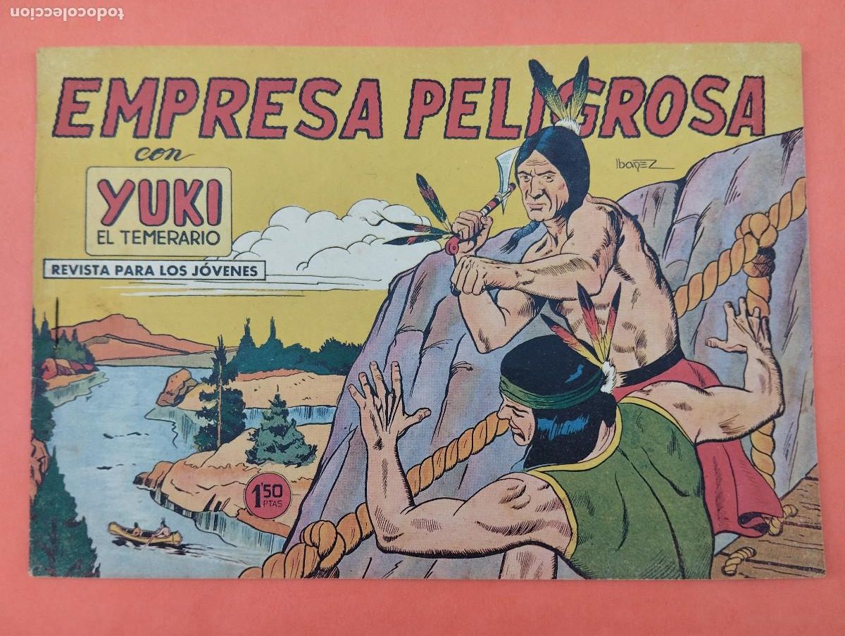 Tebeos: EMPRESA PELIGROSA CON YUKI EL TEMERARIO N&ordm; 24 .-EDITORIAL VALENCIANA