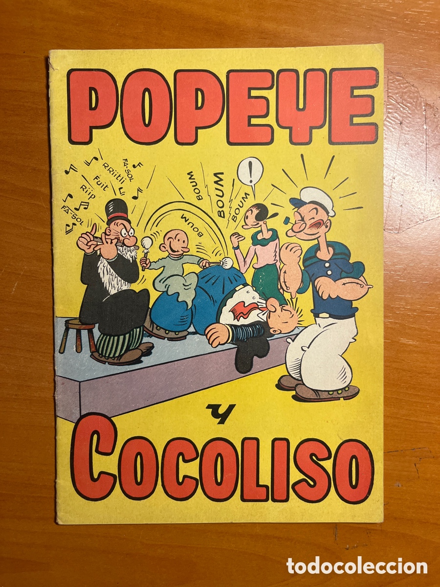 Tebeos: POPEYE Y COCOLISO, (EDITORIAL VALENCIANA), EXCELENTE!!!