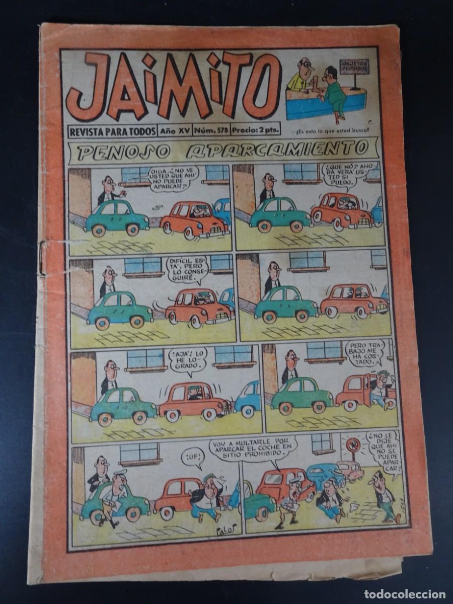 Tebeos: JAIMITO N&ordm; 578 , ED VALENCIANA, VER FOTOS