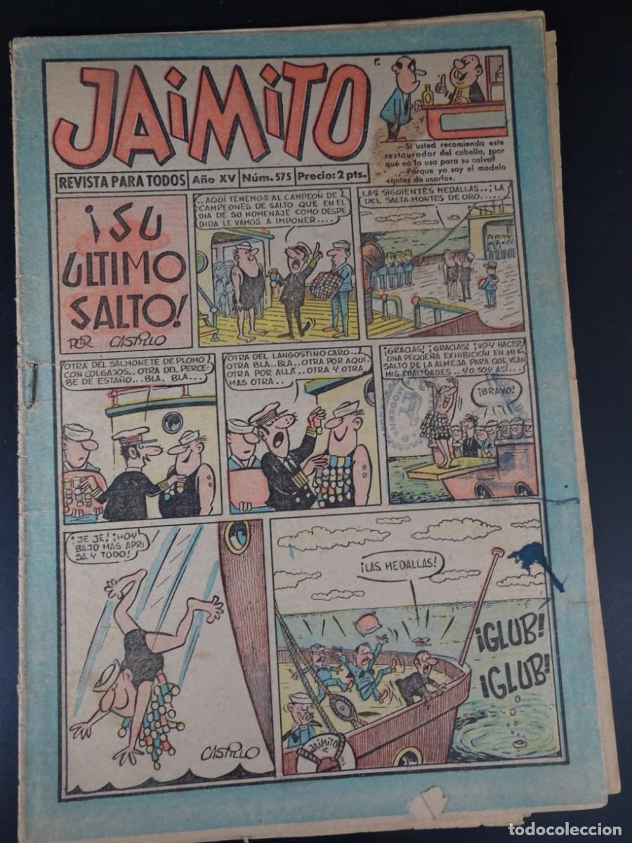Tebeos: JAIMITO N&ordm; 575 , ED VALENCIANA, VER FOTOS
