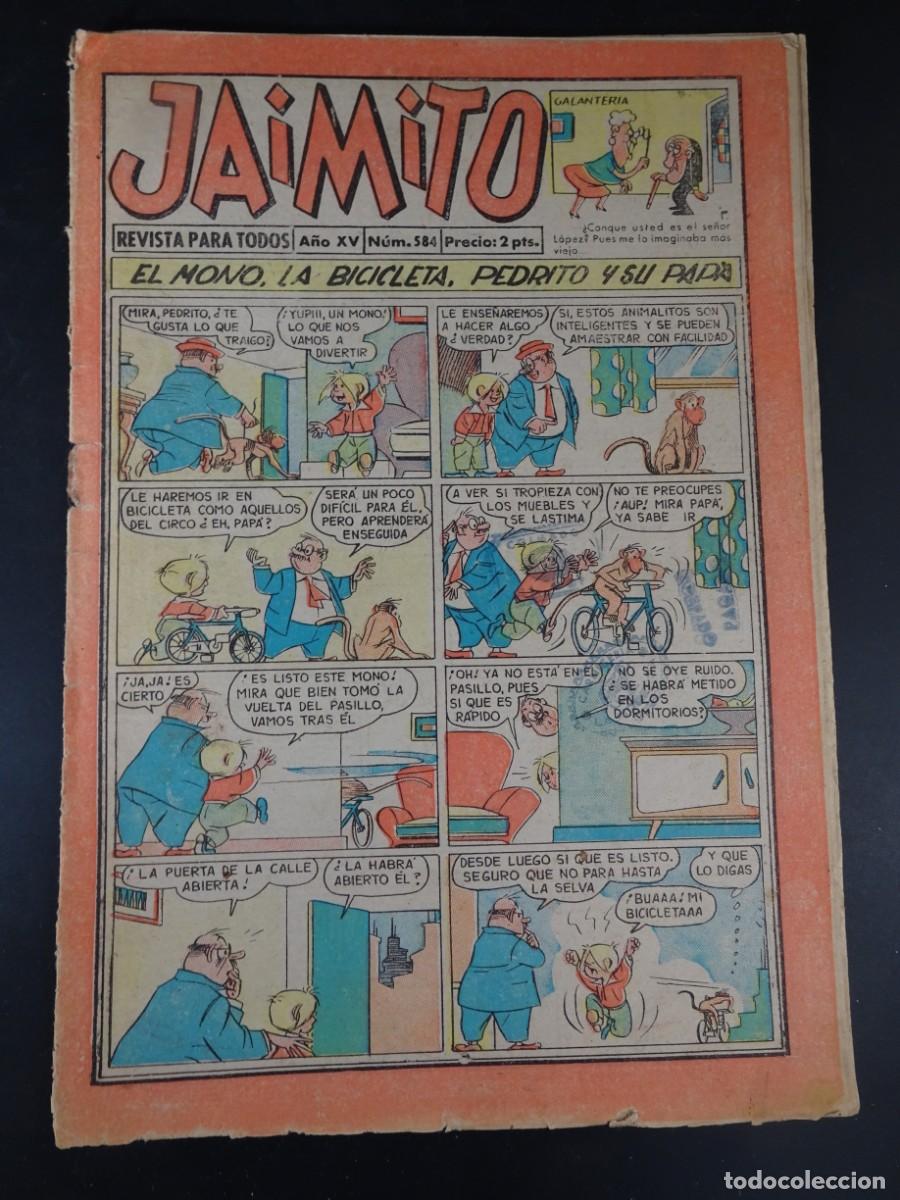 Tebeos: JAIMITO N&ordm; 584 ,FLASH GORDON, ED VALENCIANA, VER FOTOS
