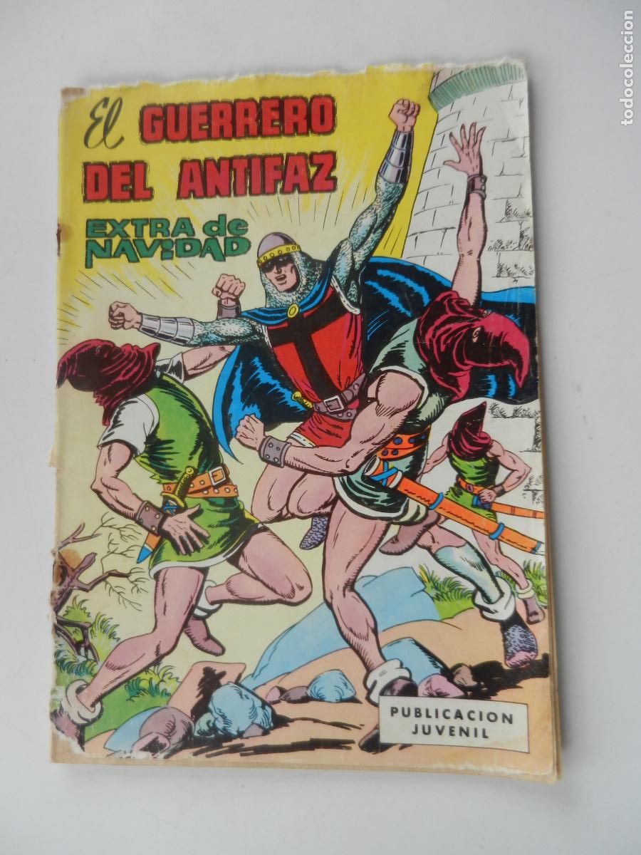 Tebeos: EL GUERRERO DEL ANTIFAZ EXTRA DE NAVIDAD - PUBLICACION JUVENIL -1973 - EDT VALENCIA