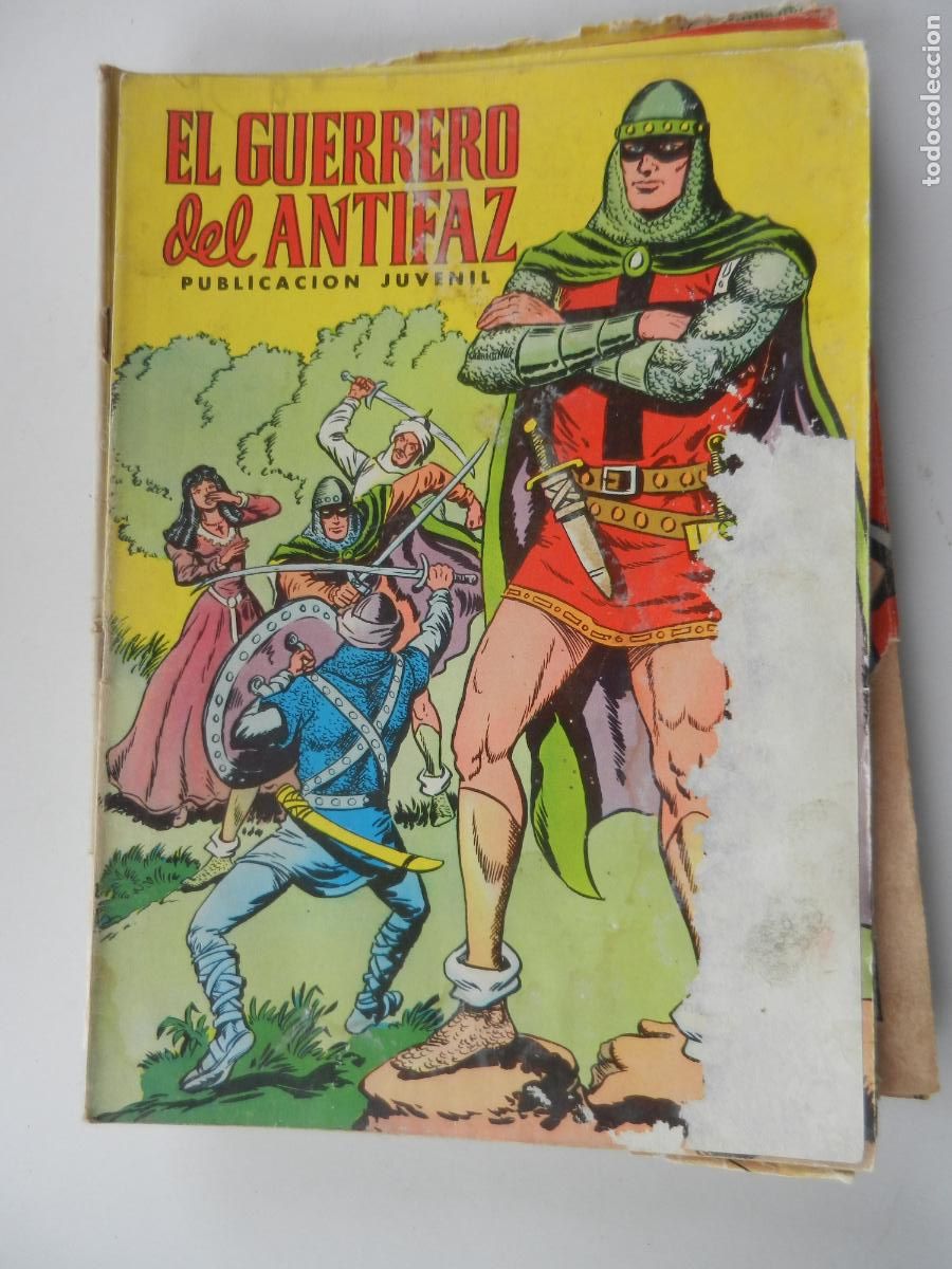 Tebeos: EL GUERRERO DEL ANTIFAZ N&ordm; 1 - PUBLICACION JUVENIL - EDT VALENCIA -1972