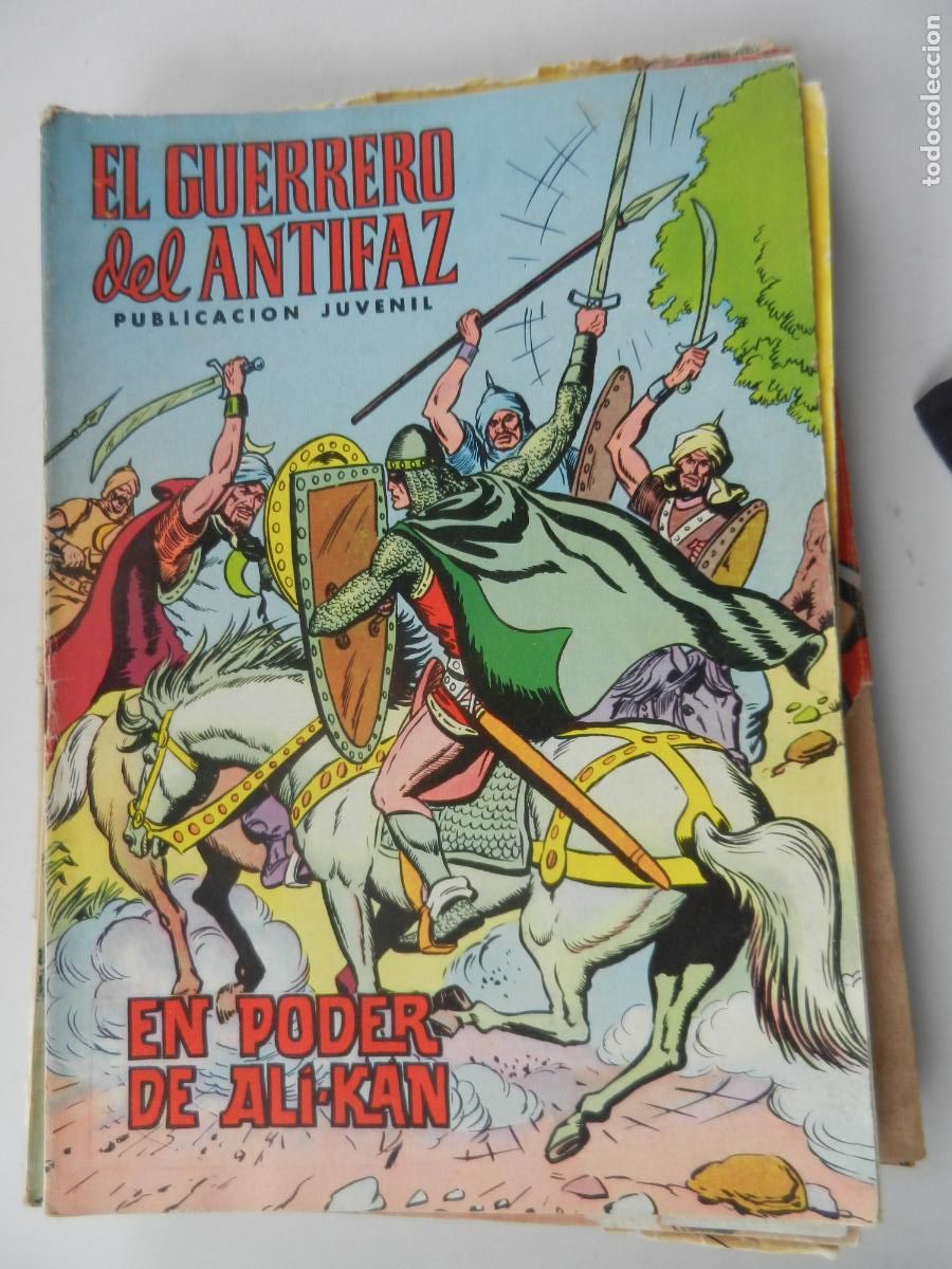 Tebeos: EL GUERRERO DEL ANTIFAZ N&ordm; 2 EN PODER DE AL&Iacute;-KAN - PUBLICACION JUVENIL - EDT VALENCIA -1972