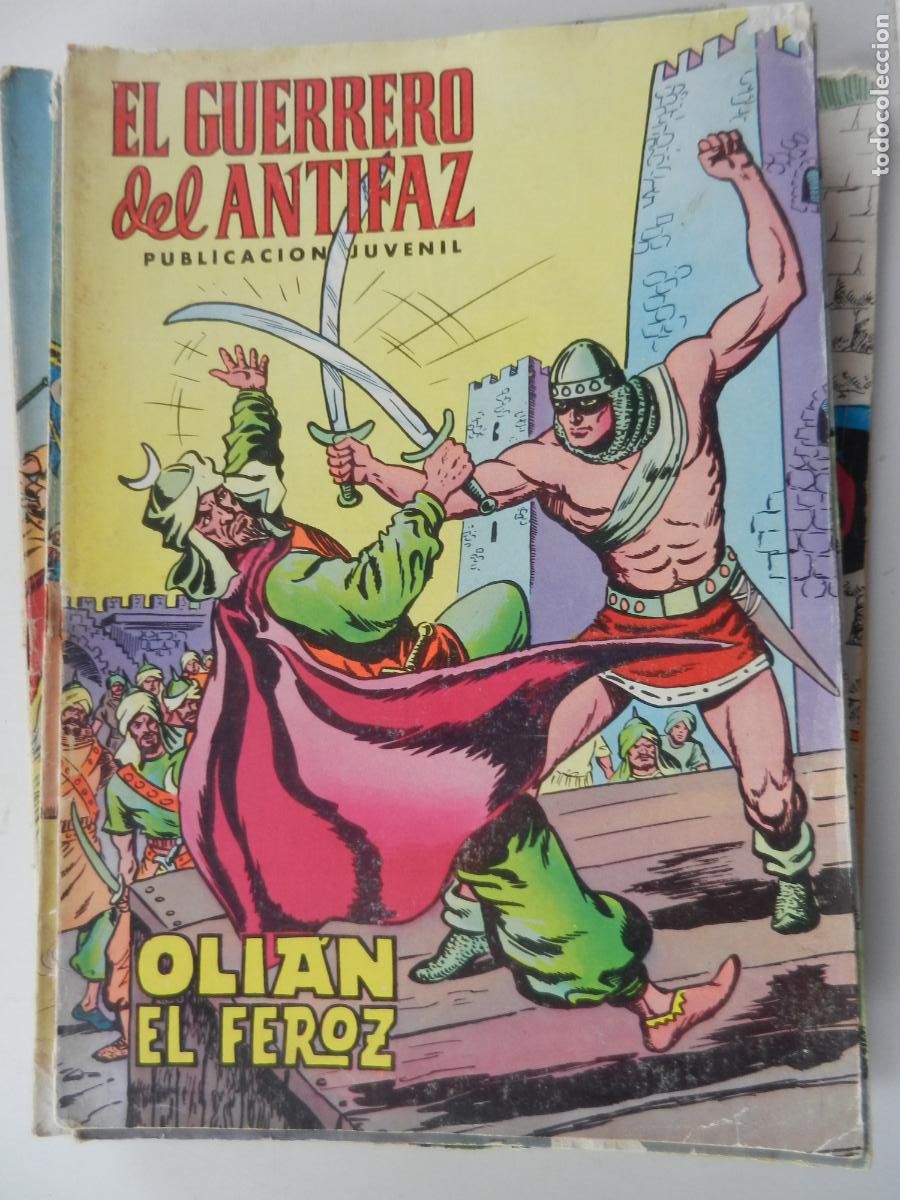 Tebeos: EL GUERRERO DEL ANTIFAZ N&ordm; 5- OLIAN EL FEROZ - PUBLICACION JUVENIL - EDT VALENCIA -1972