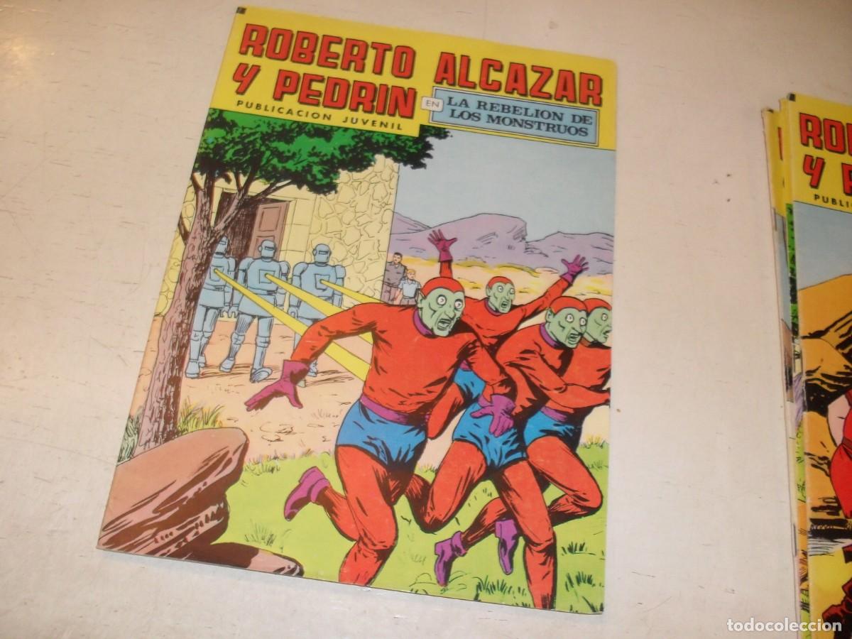 Tebeos: ROBERTO ALCAZAR COLOR N&ordm; 184,LA REBELION DE LOS MONSTRUOS,DE 283.VALENCIANA,1976