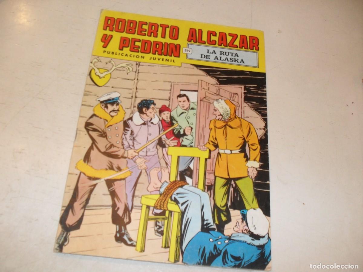 Tebeos: ROBERTO ALCAZAR COLOR N&ordm; 119,LA RUTA DE ALASKA,DE 283.VALENCIANA,1976