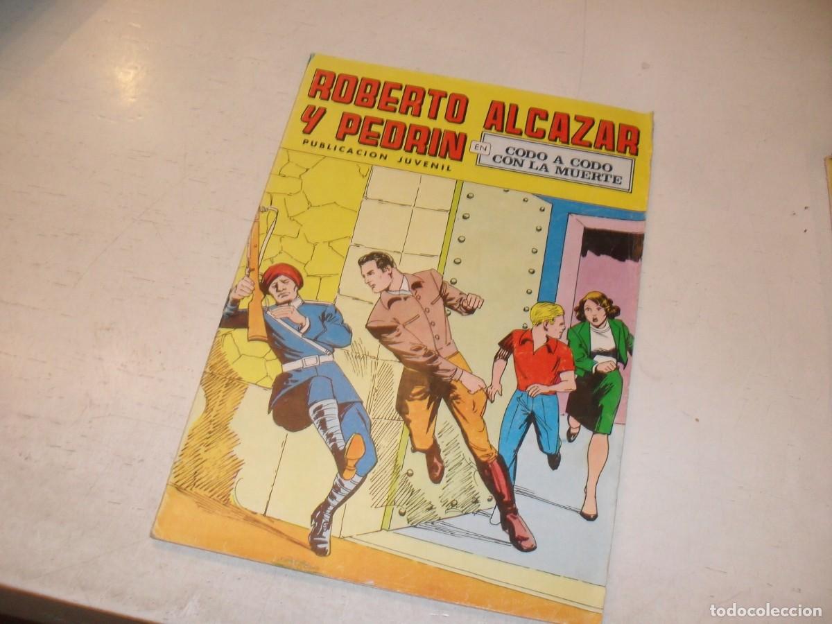 Tebeos: ROBERTO ALCAZAR COLOR N&ordm; 114,CODO A CODO CON LA MUERTE,DE 283.VALENCIANA,1976