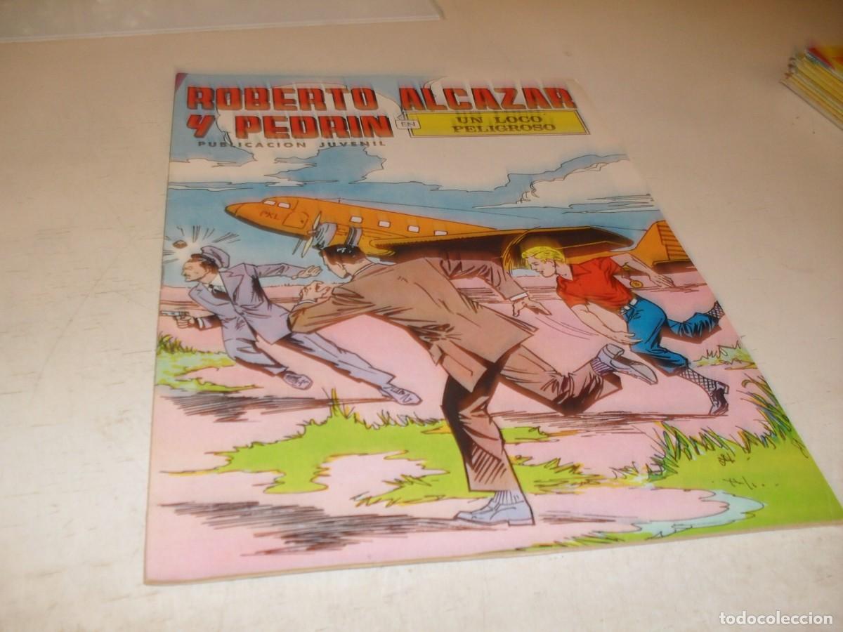 Tebeos: ROBERTO ALCAZAR COLOR N&ordm; 98,UN LOCO PELIGROSO,DE 283.VALENCIANA,1976