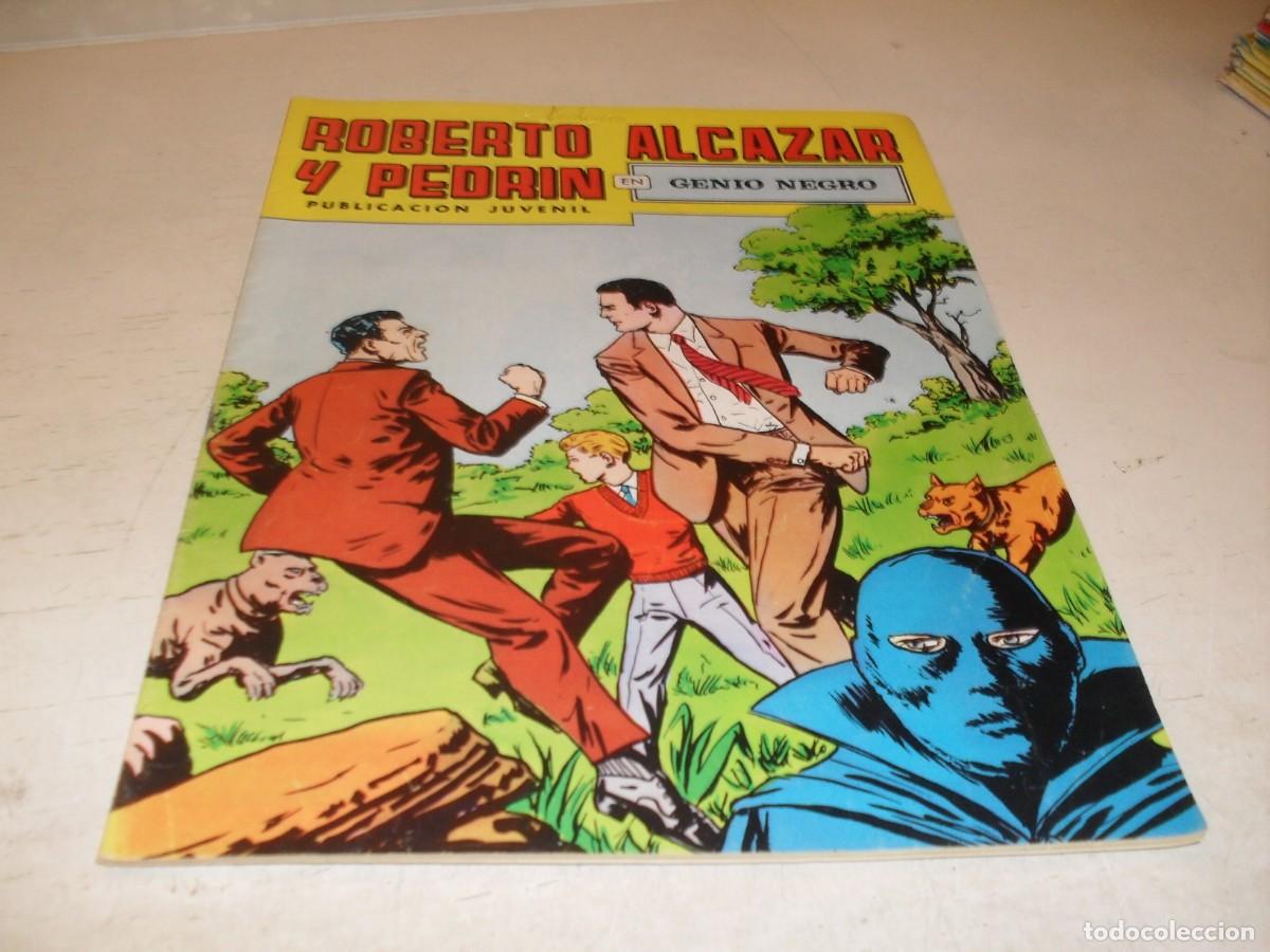 Tebeos: ROBERTO ALCAZAR COLOR N&ordm; 62,GENIO NEGRO,DE 283.VALENCIANA,1976