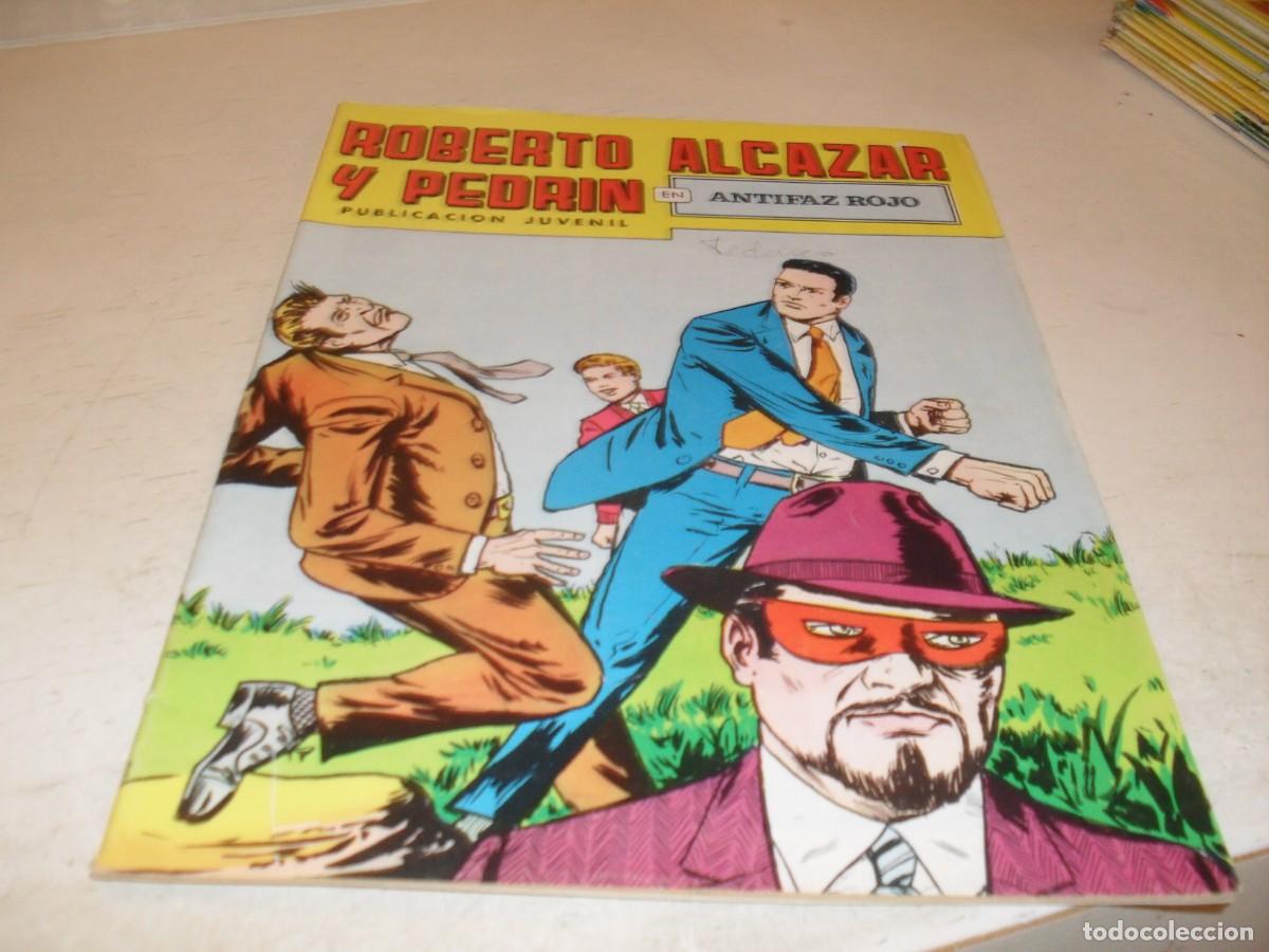 Tebeos: ROBERTO ALCAZAR COLOR N&ordm; 61,ANTIFAZ ROJO,DE 283.VALENCIANA,1976