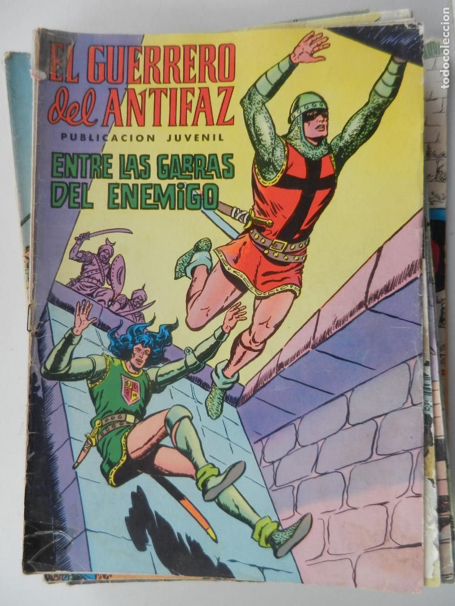 Tebeos: EL GUERRERO DEL ANTIFAZ N&ordm; 7- ENTRE LAS GARRAS DEL ENE - PUBLICACION JUVENIL -1972 - EDT VALENCIA