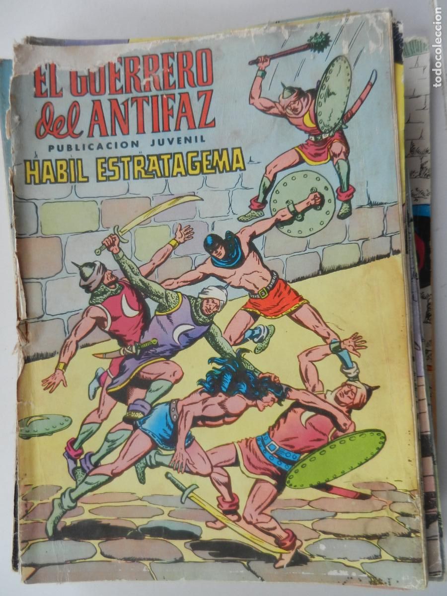 Tebeos: EL GUERRERO DEL ANTIFAZ N&ordm; 8- HABIL ESTRATAGEMA - PUBLICACION JUVENIL -1973 - EDT VALENCIA